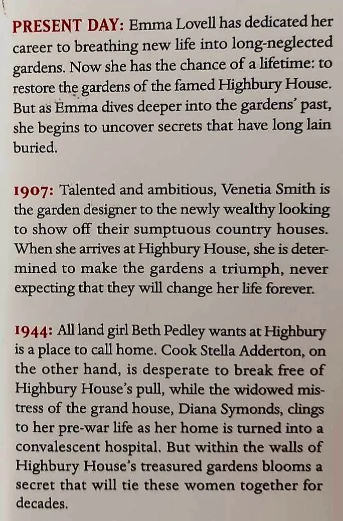 THE LAST GARDEN IN ENGLAND - Julia Kelly