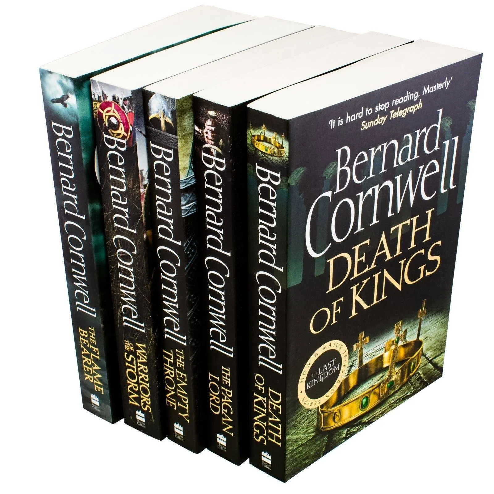 The Last Kingdom by Bernard Cornwell: Books 6-10 Collection 5 Books Set - Fiction - Paperback