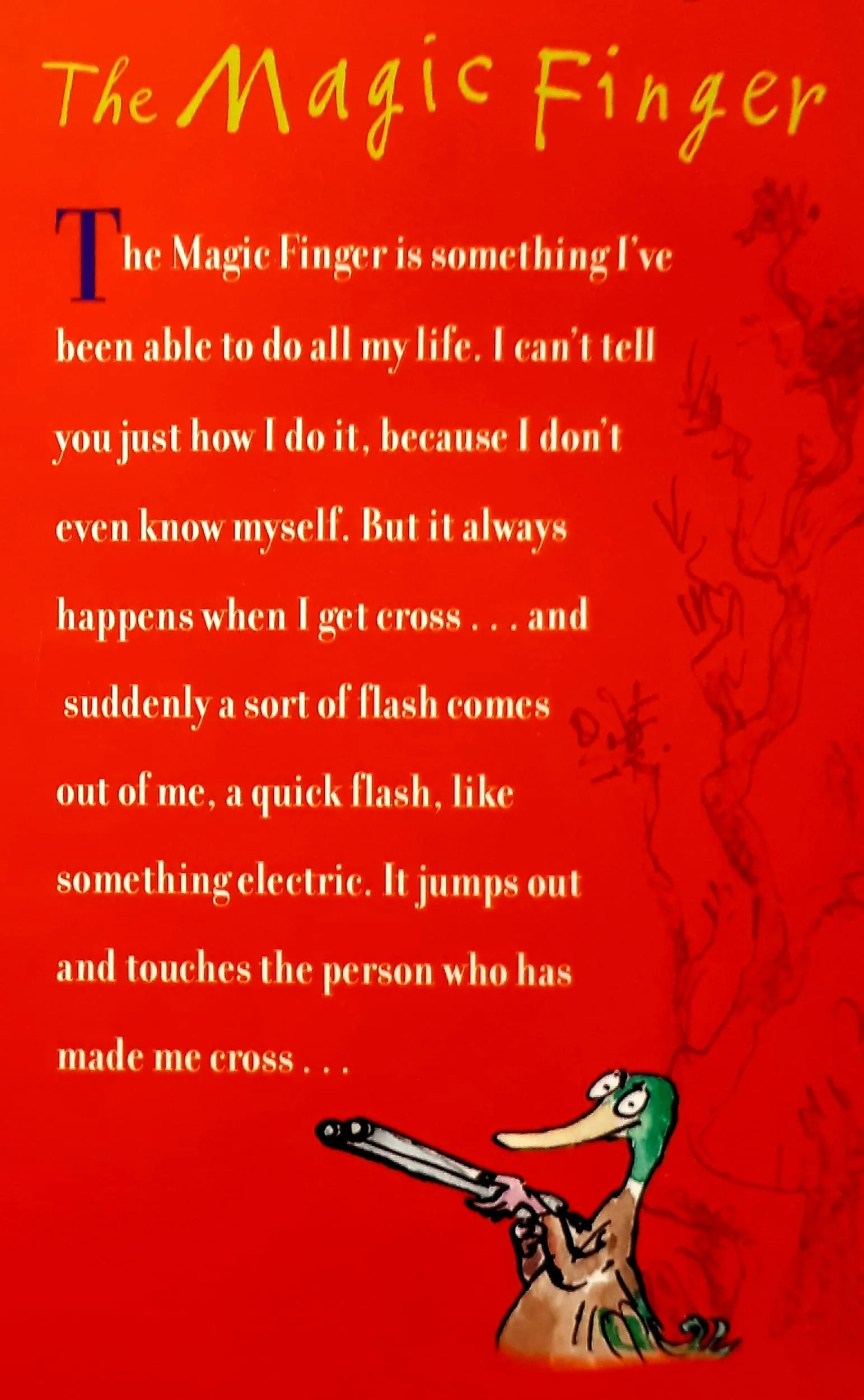 THE MAGIC FINGER - Roald Dahl