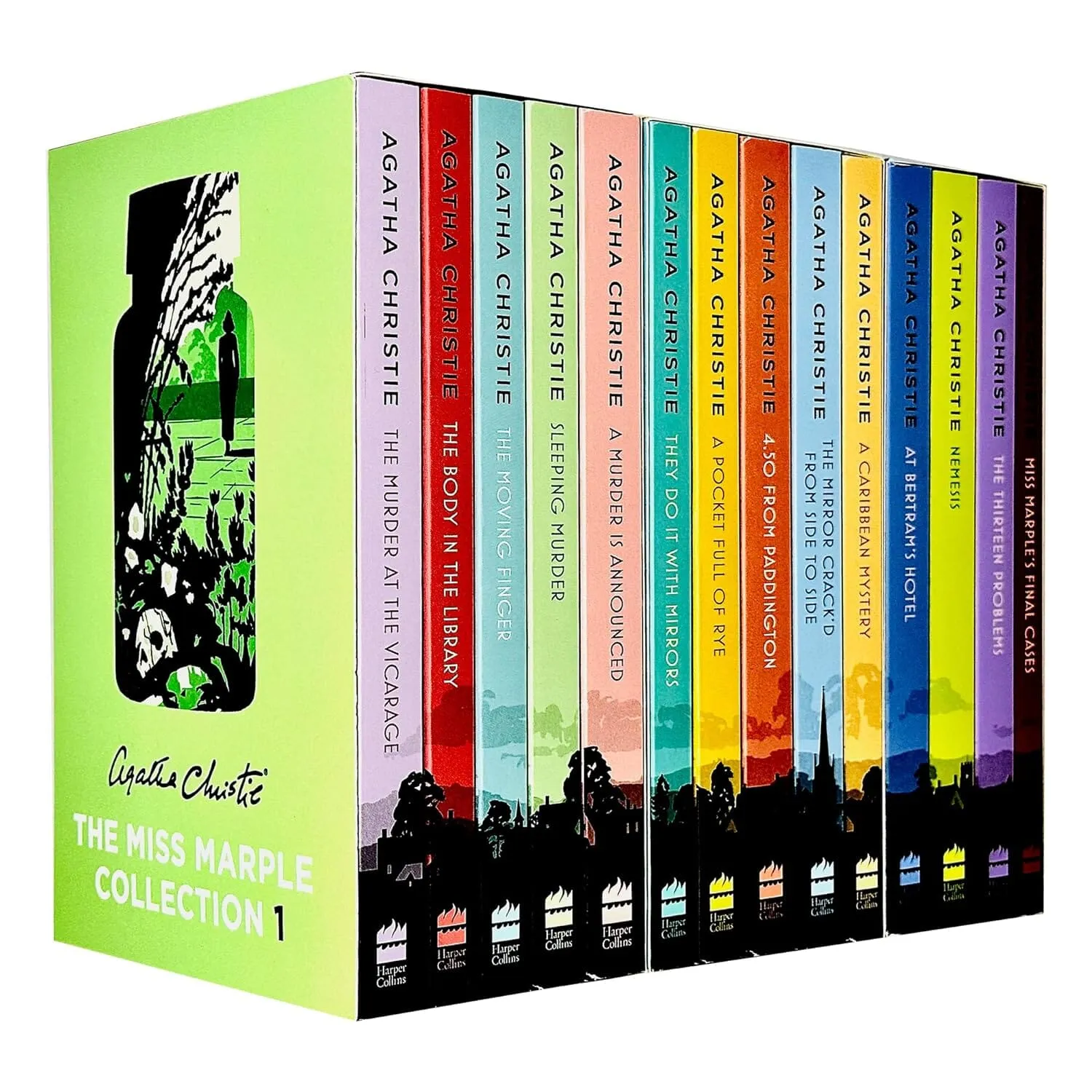 The Miss Marple Series by Agatha Christie: 14 Books Collection Box Sets - Fiction - Paperback