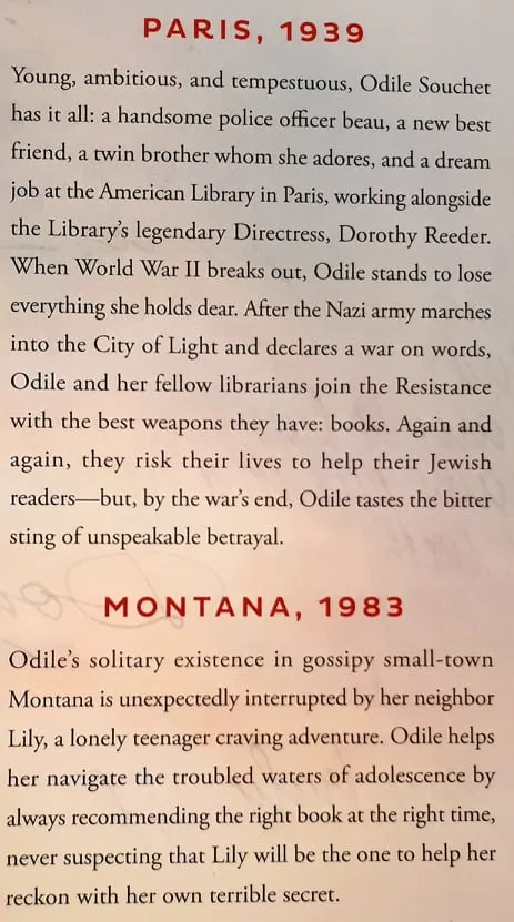 THE PARIS LIBRARY - Janet Skeslien Charles