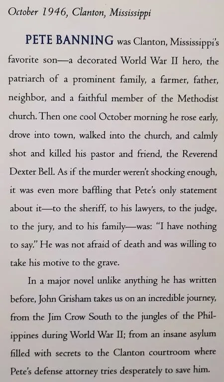 THE RECKONING - John Grisham
