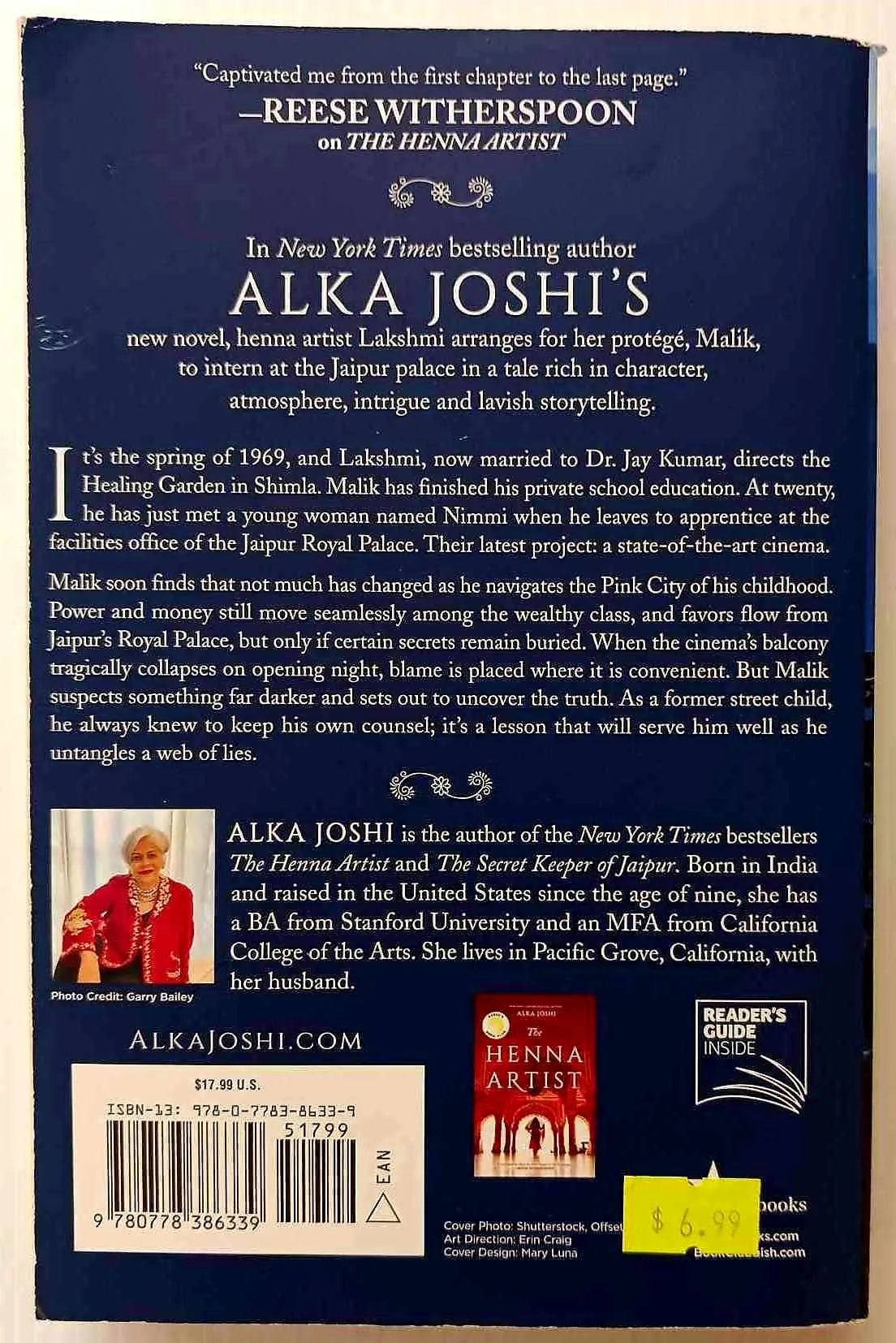 THE SECRET KEEPER OF JAIPUR - Alka Joshi