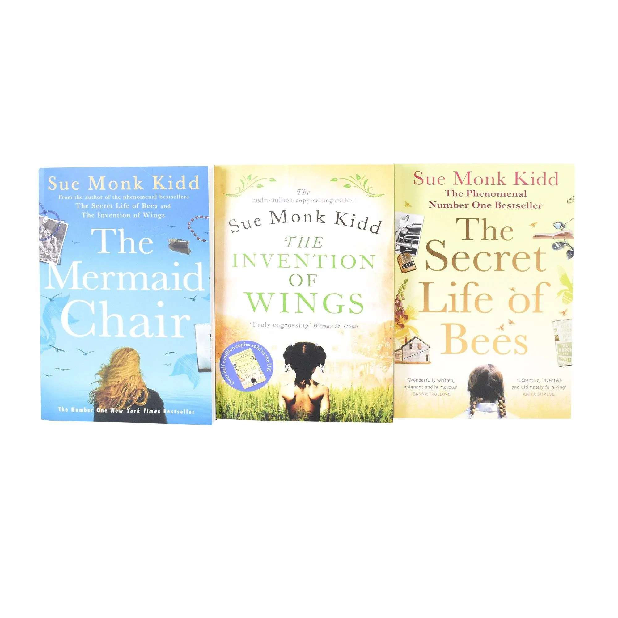 The Secret Life of Bees by Sue Monk Kidd 3 Books Collection Set - Adult - Paperback