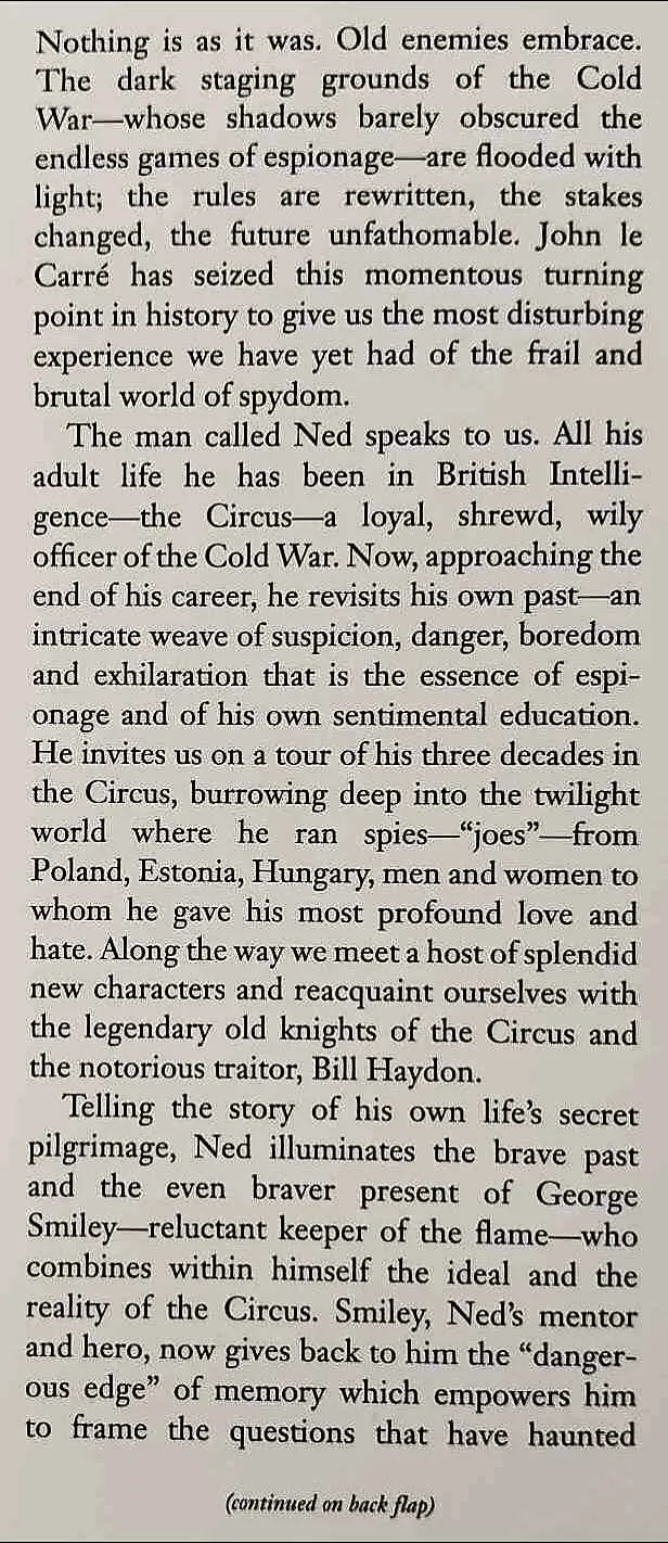 THE SECRET PILGRIM - John le Carre