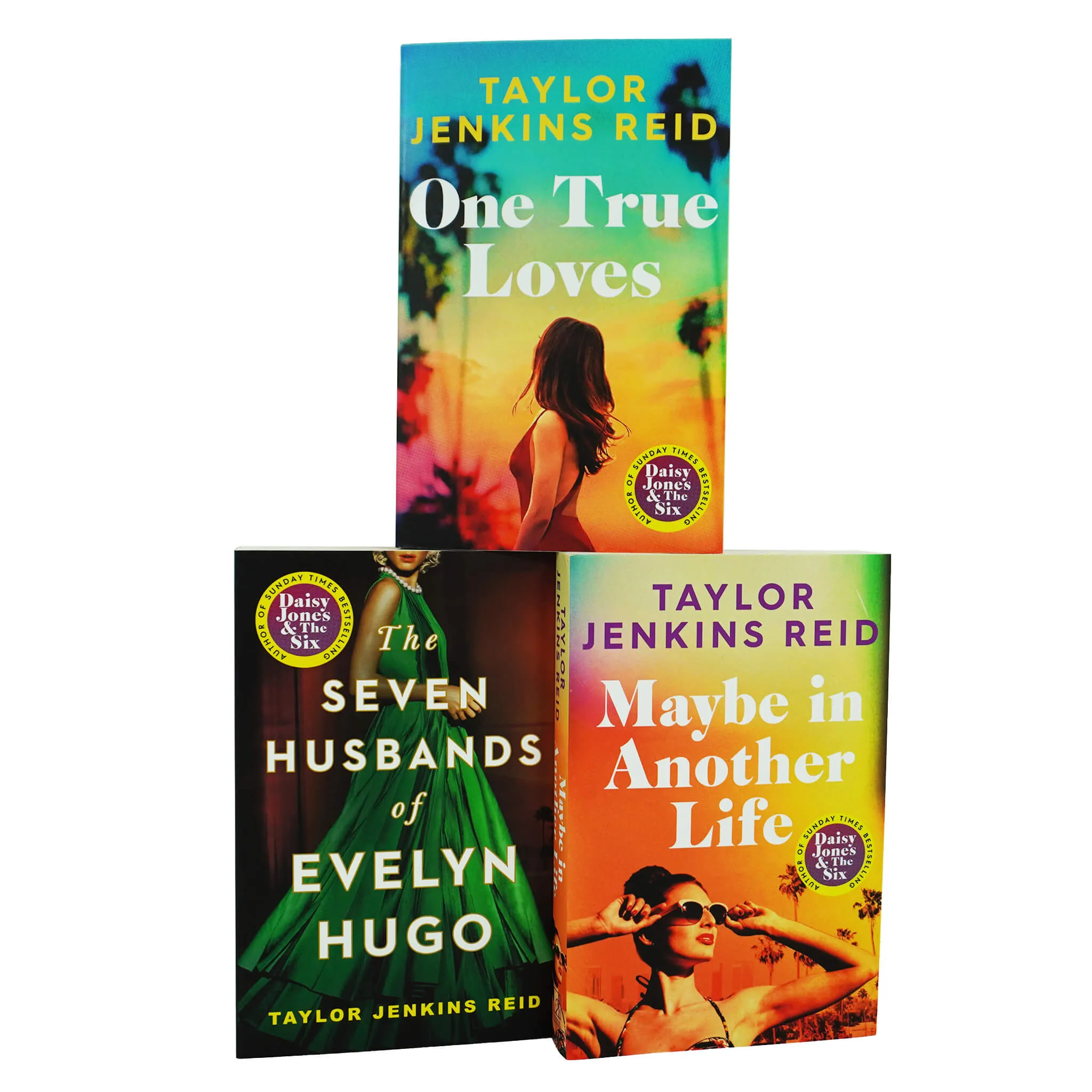 The Seven Husbands of Evelyn Hugo by Taylor Jenkins Reid 3 Books Collection Set - Fiction - Paperback