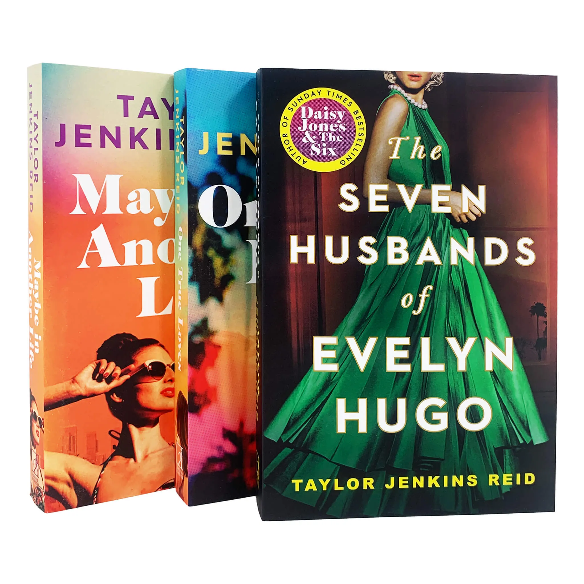 The Seven Husbands of Evelyn Hugo by Taylor Jenkins Reid 3 Books Collection Set - Fiction - Paperback