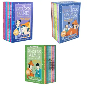 The Sherlock Holmes Children's 30 Books Collection (Series 1, 2 & 3) by Sir Arthur Conan Doyle - Ages 7-9 – Paperback
