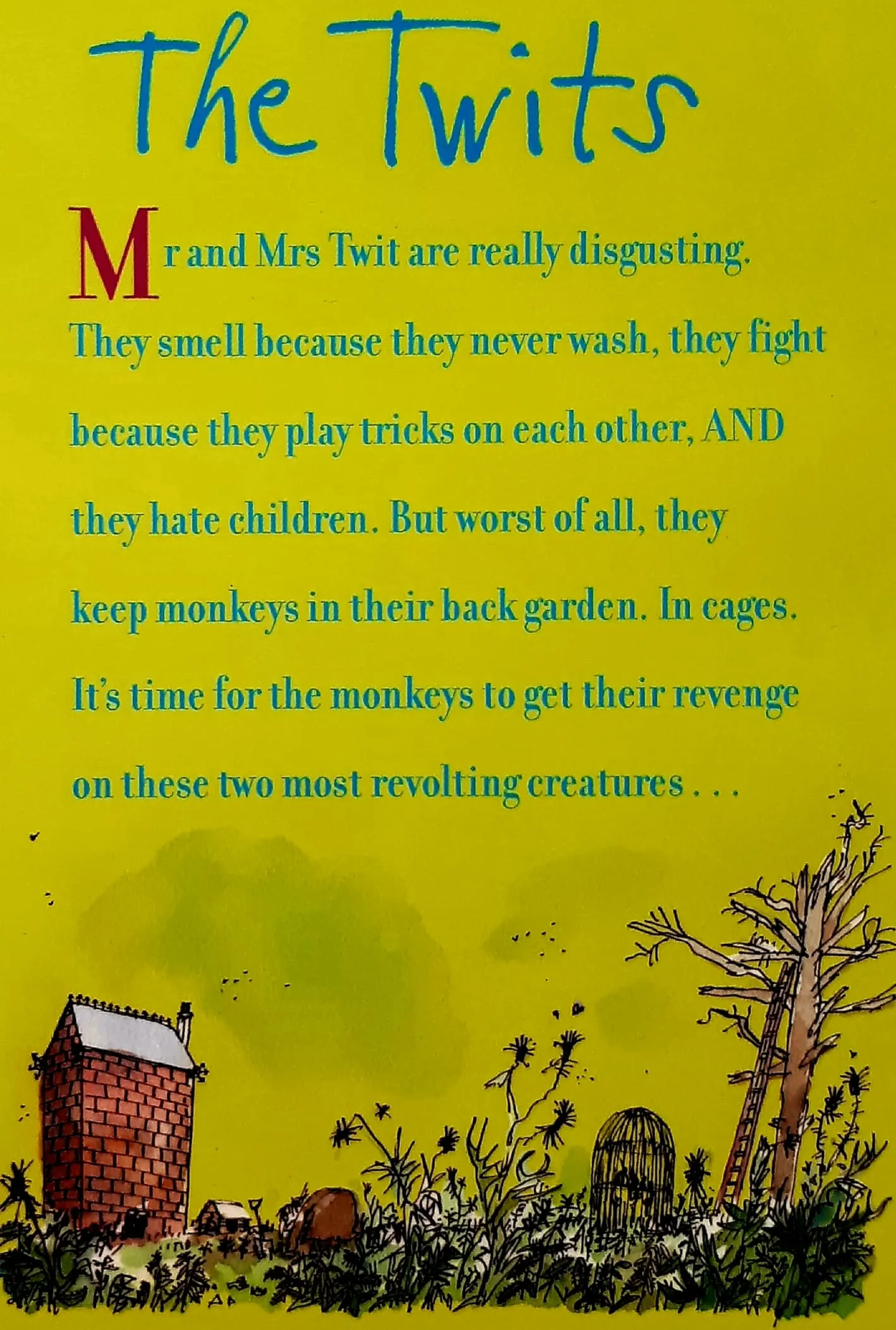 THE TWITS - Roald Dahl