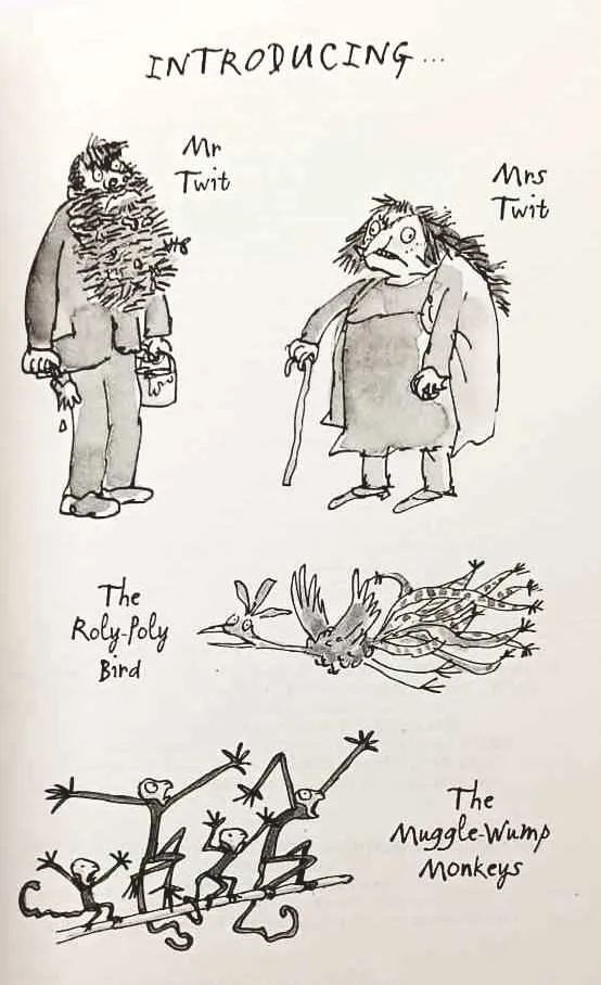 THE TWITS - Roald Dahl