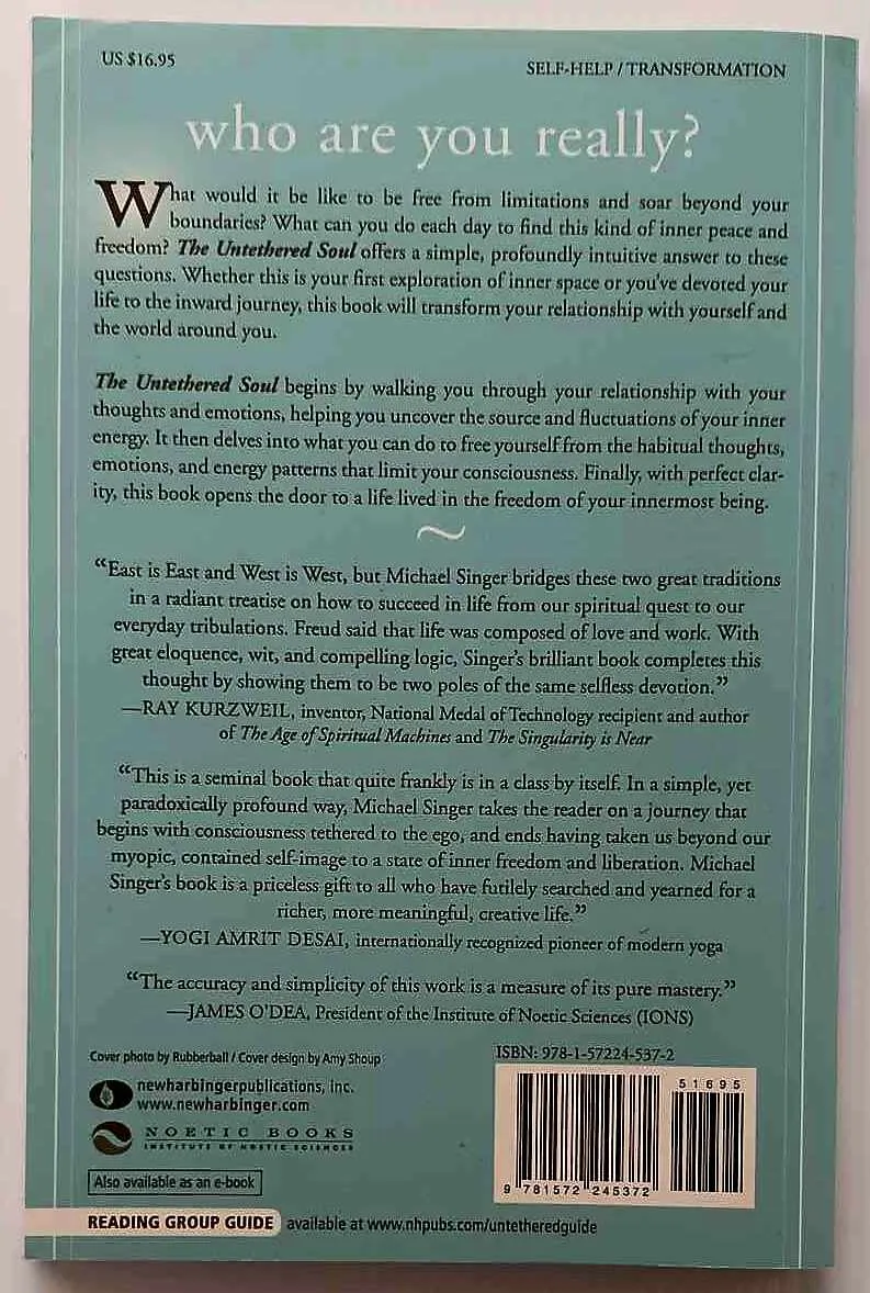 THE UNTETHERED SOUL - Michael A. Singer