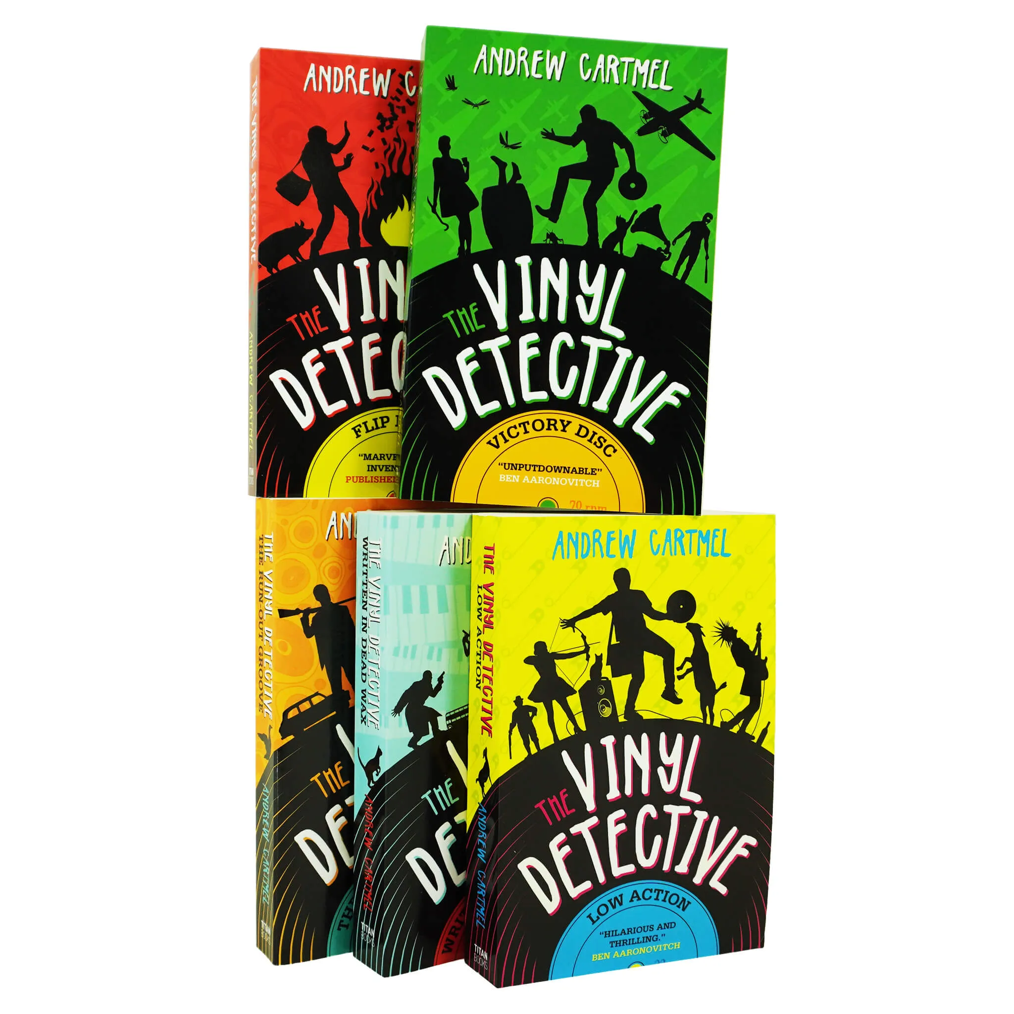 The Vinyl Detective Series 5 Books Collection Set By Andrew Cartmel - Ages 14-16 - Paperback