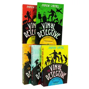 The Vinyl Detective Series 5 Books Collection Set By Andrew Cartmel - Ages 14-16 - Paperback