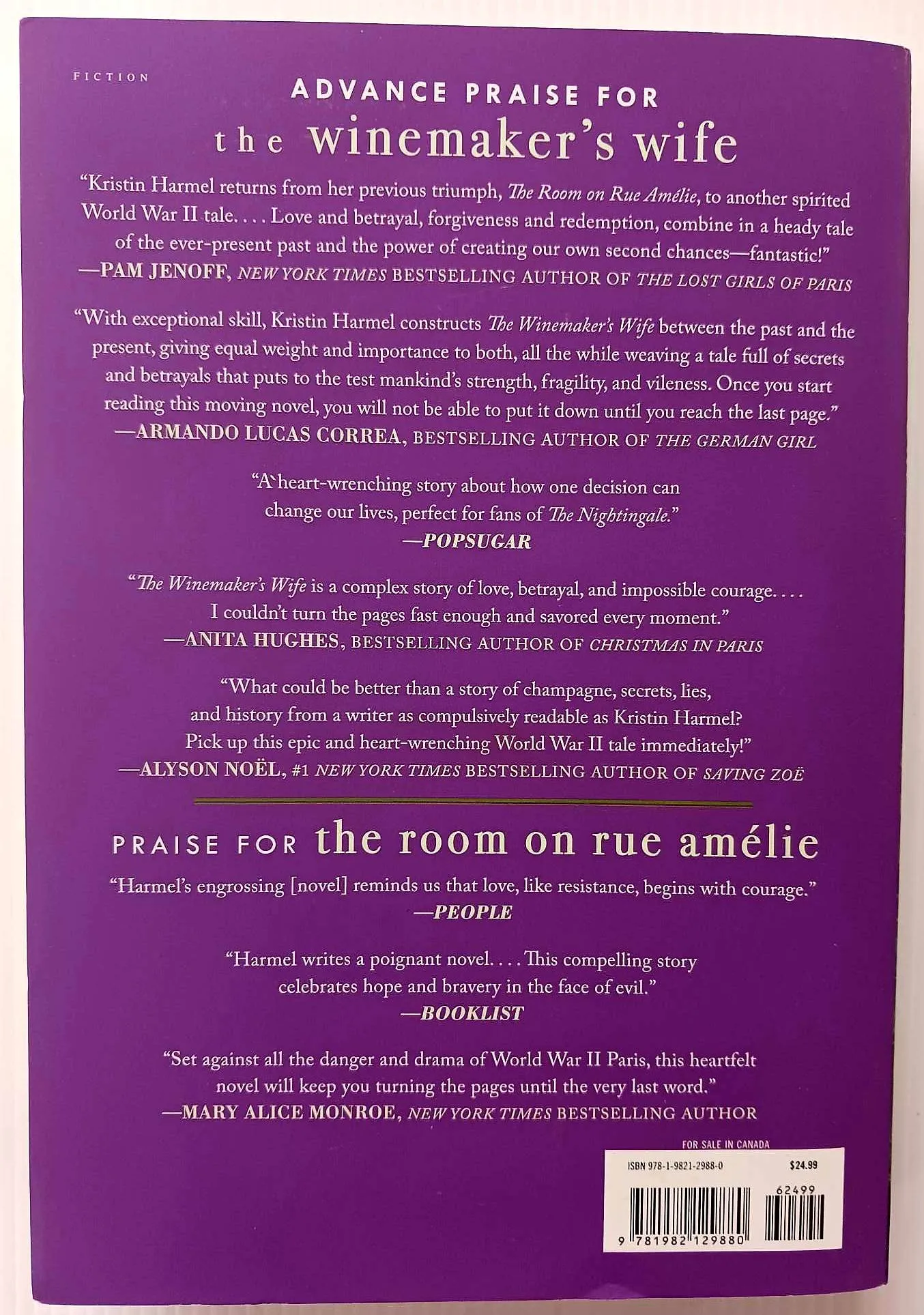 THE WINEMAKER'S WIFE - Kristin Harmel