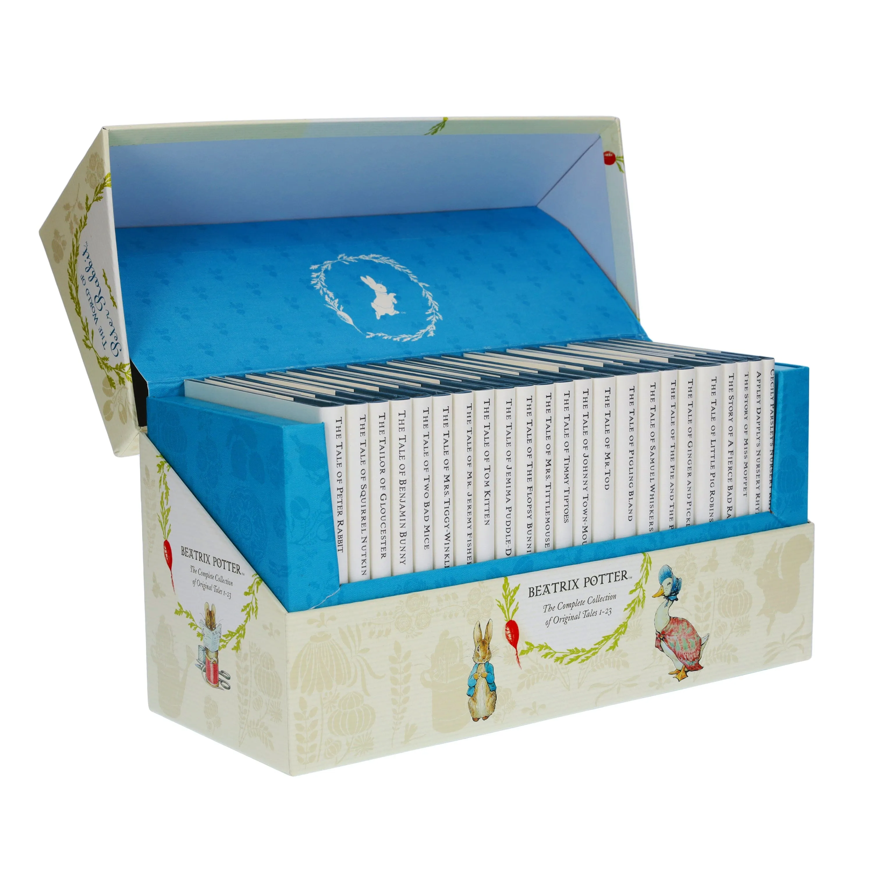 The World of Peter Rabbit Complete Collection by Beatrix Potter 23 Books Box Set - Ages 3-6 - Hardback