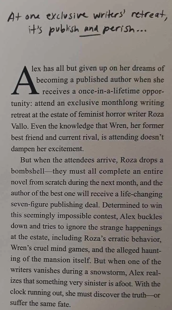 THE WRITING RETREAT - Julia Bartz