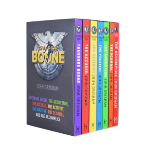 Theodore Boone Series by John Grisham Books 1-7 Collection Box Set - Ages 9-14 - Paperback