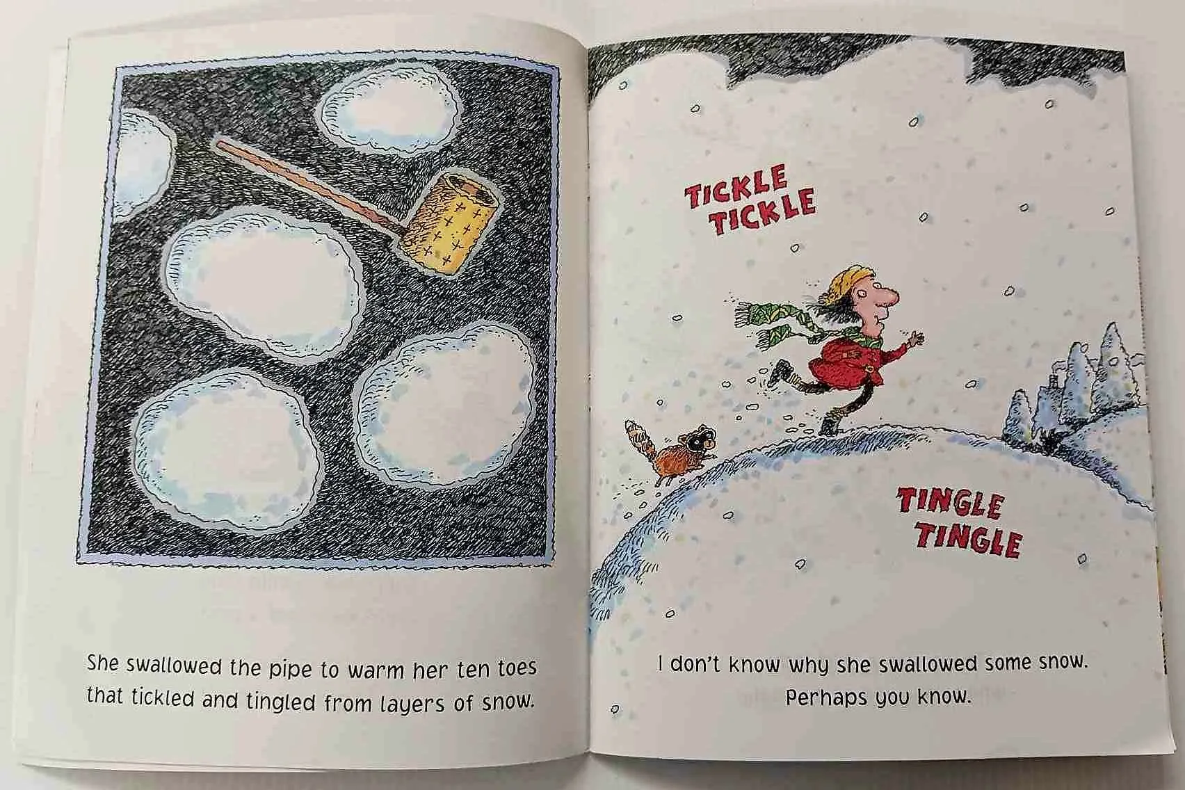 THERE WAS A COLD LADY WHO SWALLOWED SOME SNOW! - Lucille Colandro