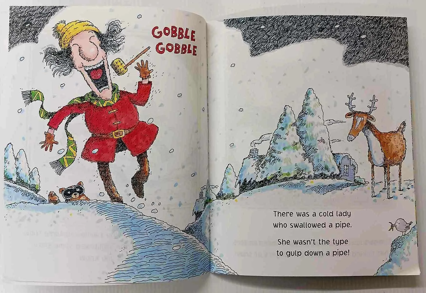THERE WAS A COLD LADY WHO SWALLOWED SOME SNOW! - Lucille Colandro