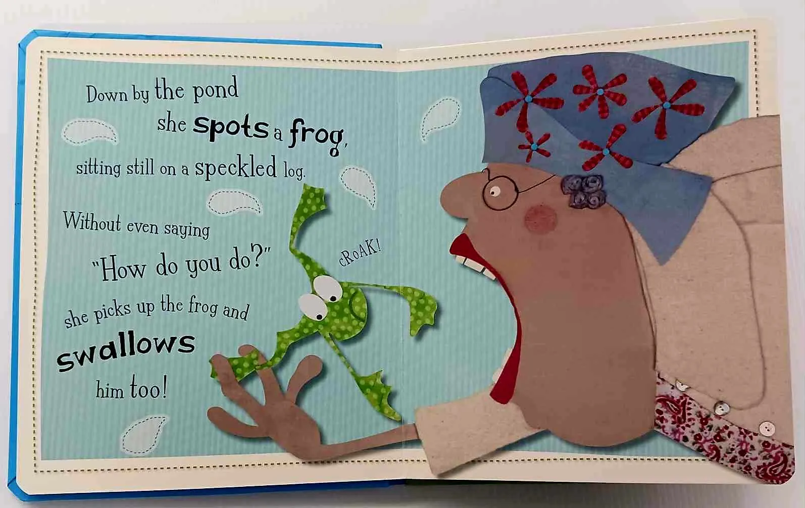 THERE WAS AN OLD LADY WHO SWALLOWED A FLY - Kate Toms