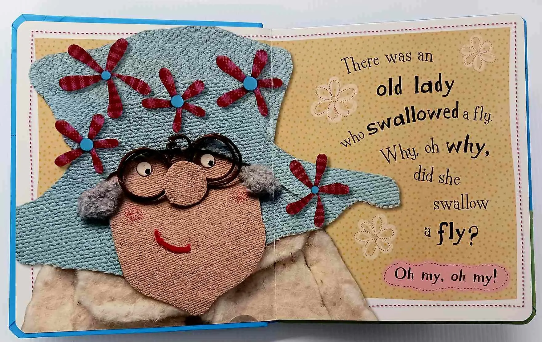 THERE WAS AN OLD LADY WHO SWALLOWED A FLY - Kate Toms