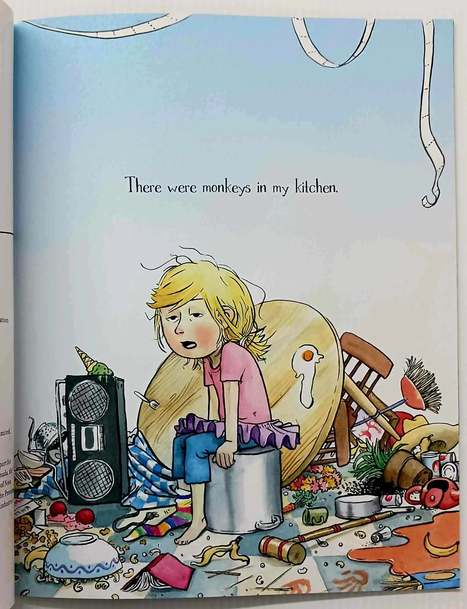THERE WERE MONKEYS IN MY KITCHEN - Sheree Fitch