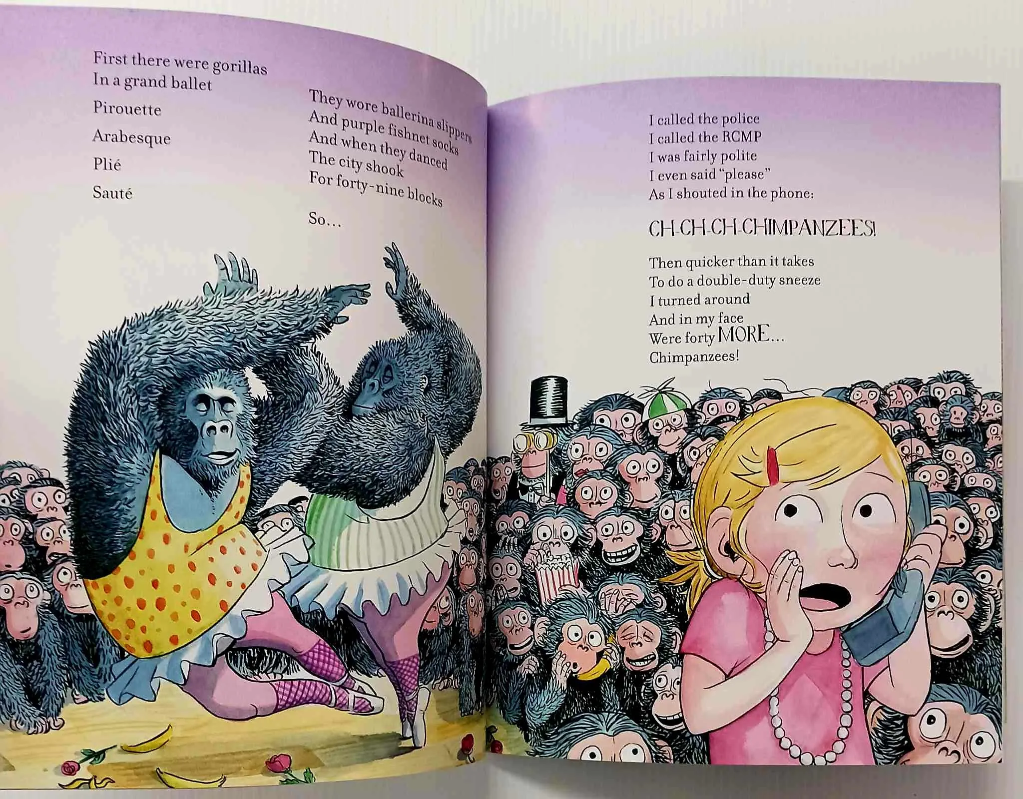 THERE WERE MONKEYS IN MY KITCHEN - Sheree Fitch