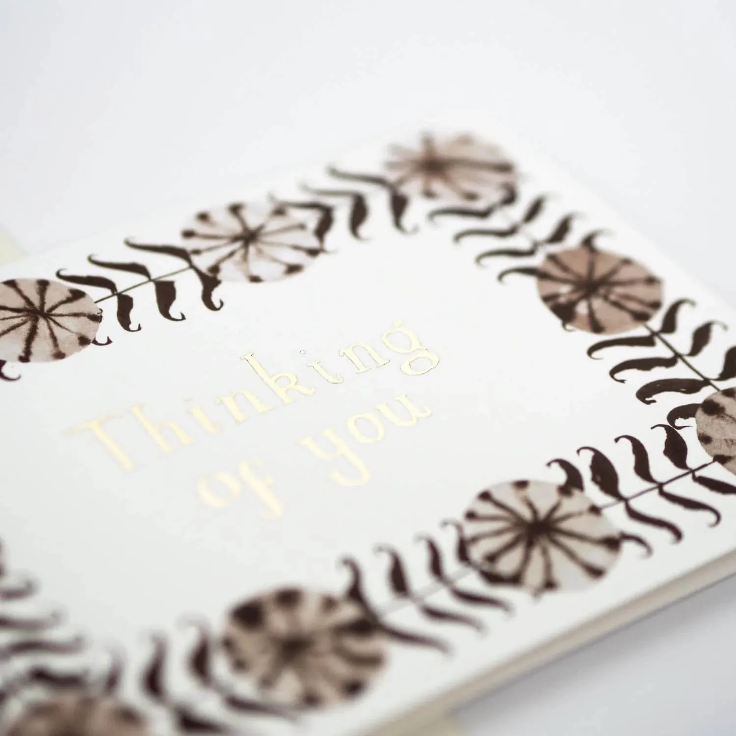Thinking of You Foiled Card