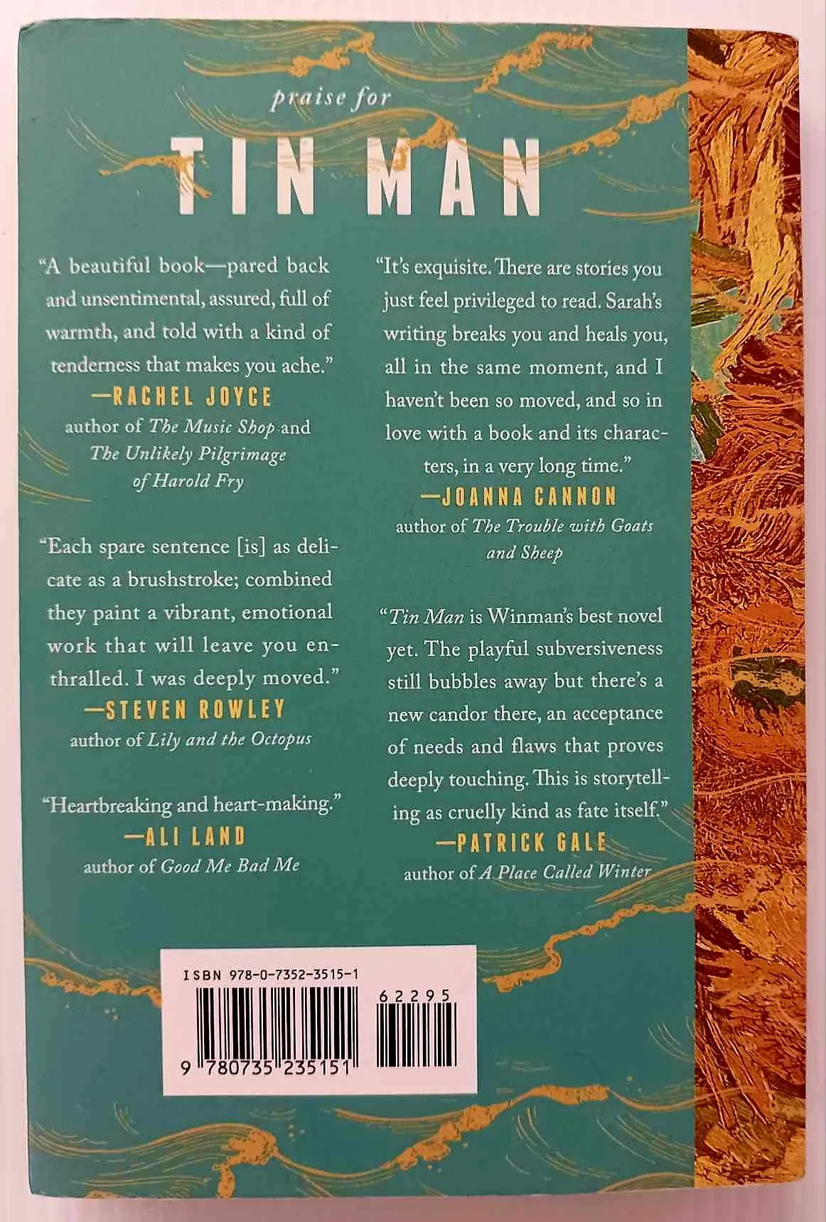 TIN MAN - Sarah Winman
