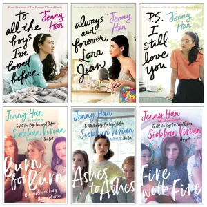To All the Boys I've Loved Before and Burn for Burn Series 6 Books Collection Set by Jenny Han - Ages 12  - Paperback