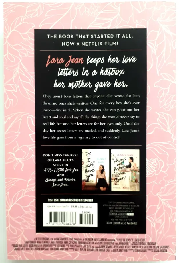 TO ALL THE BOYS I'VE LOVED BEFORE - Jenny Han