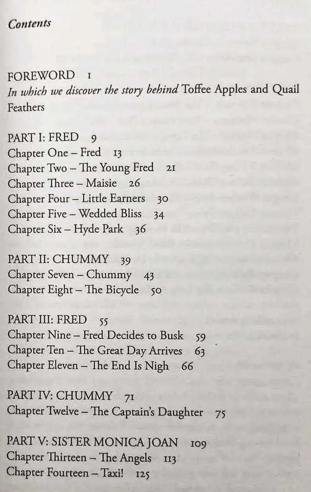 TOFFEE APPLES AND QUAIL FEATHERS - Jennifer Worth, Suzannah Worth