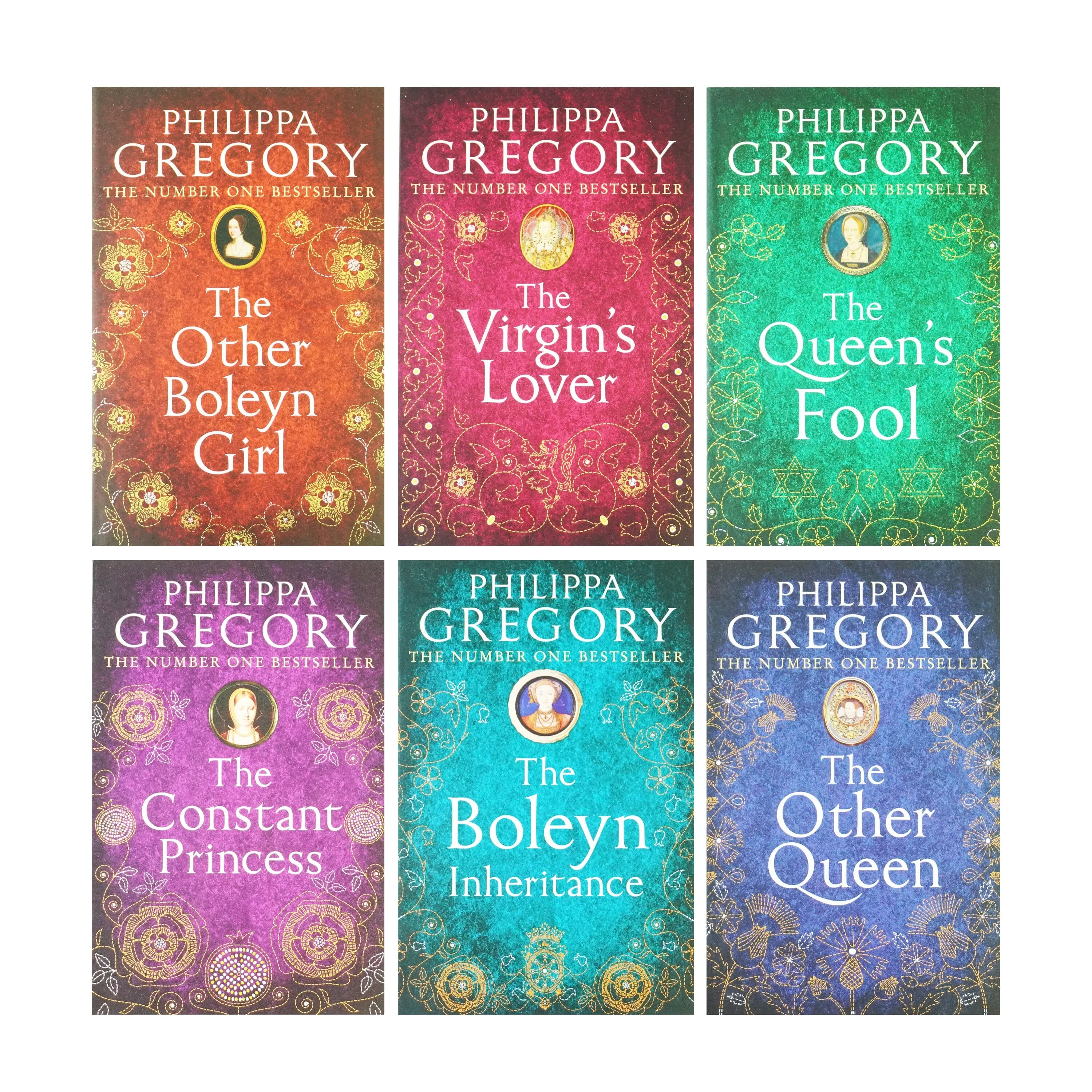 Tudor Court Novels 6 Books Collection Set By Philippa Gregory - Fiction - Paperback