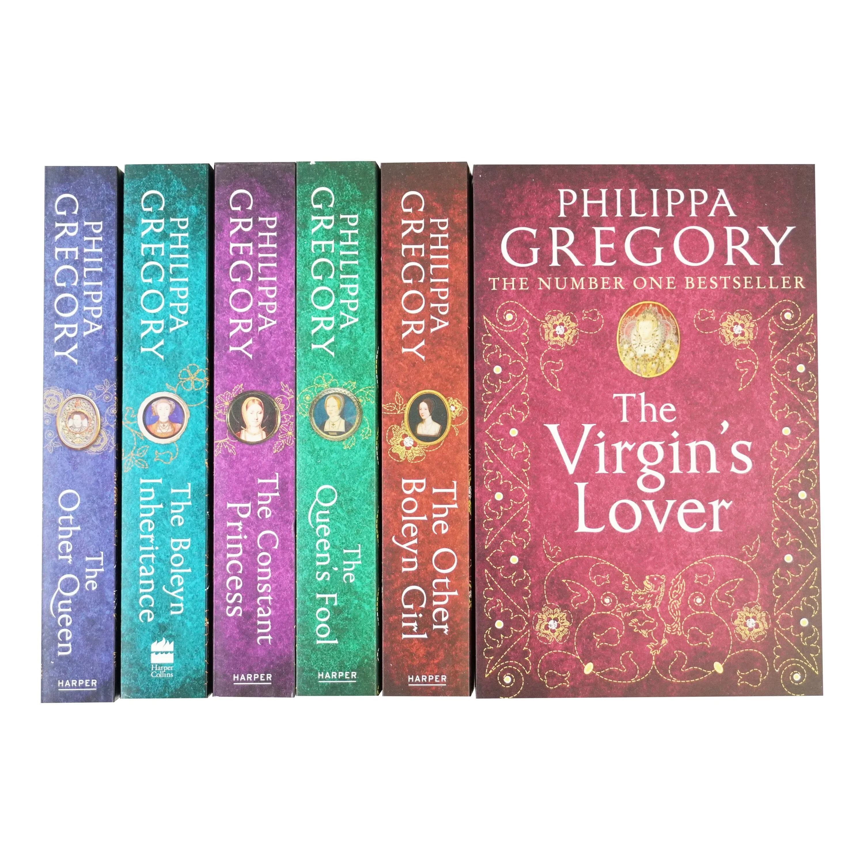 Tudor Court Novels 6 Books Collection Set By Philippa Gregory - Fiction - Paperback