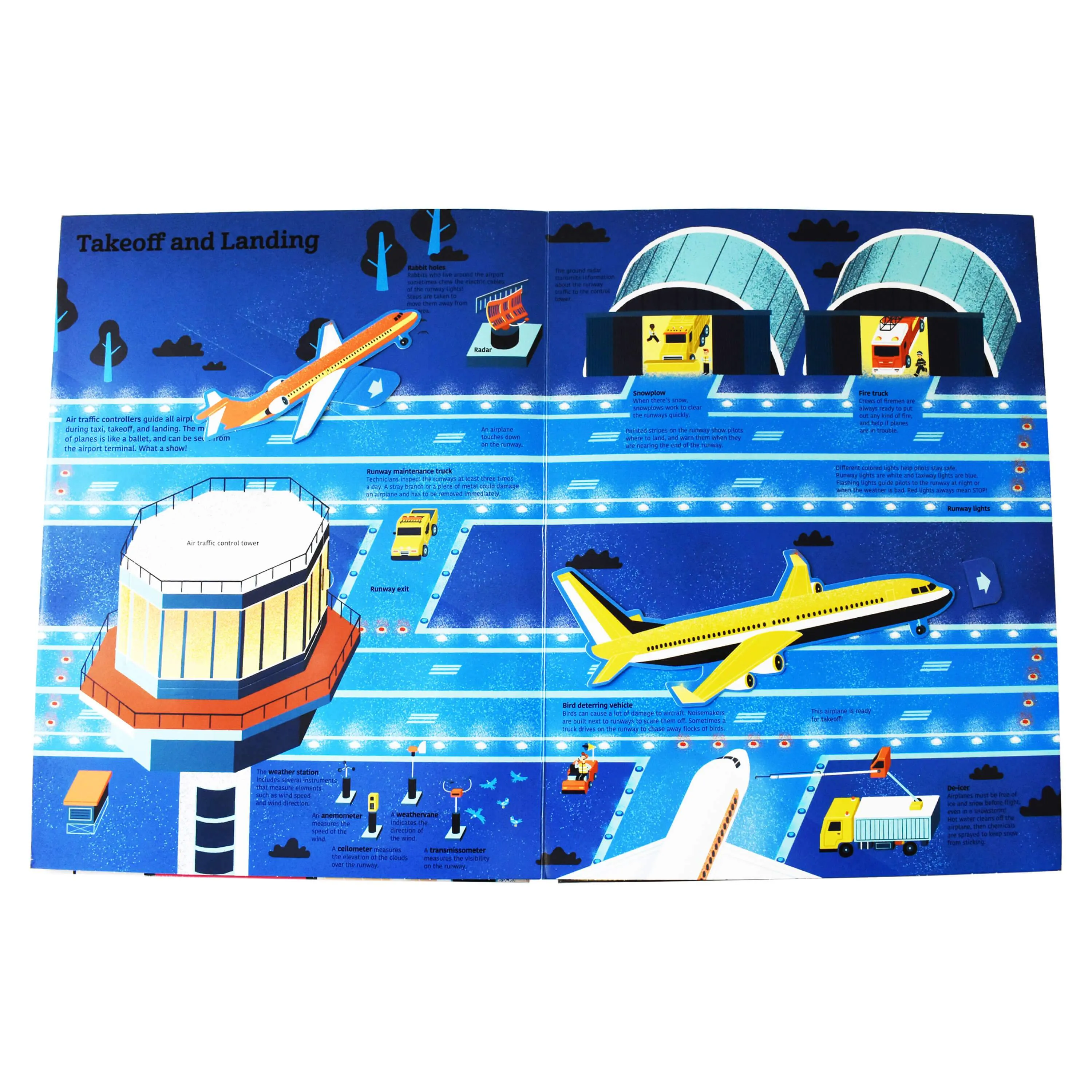 Ultimate Book of Airplanes and Airports by Sophie Bordet-Petillon - Ages 0-5 - Hardback