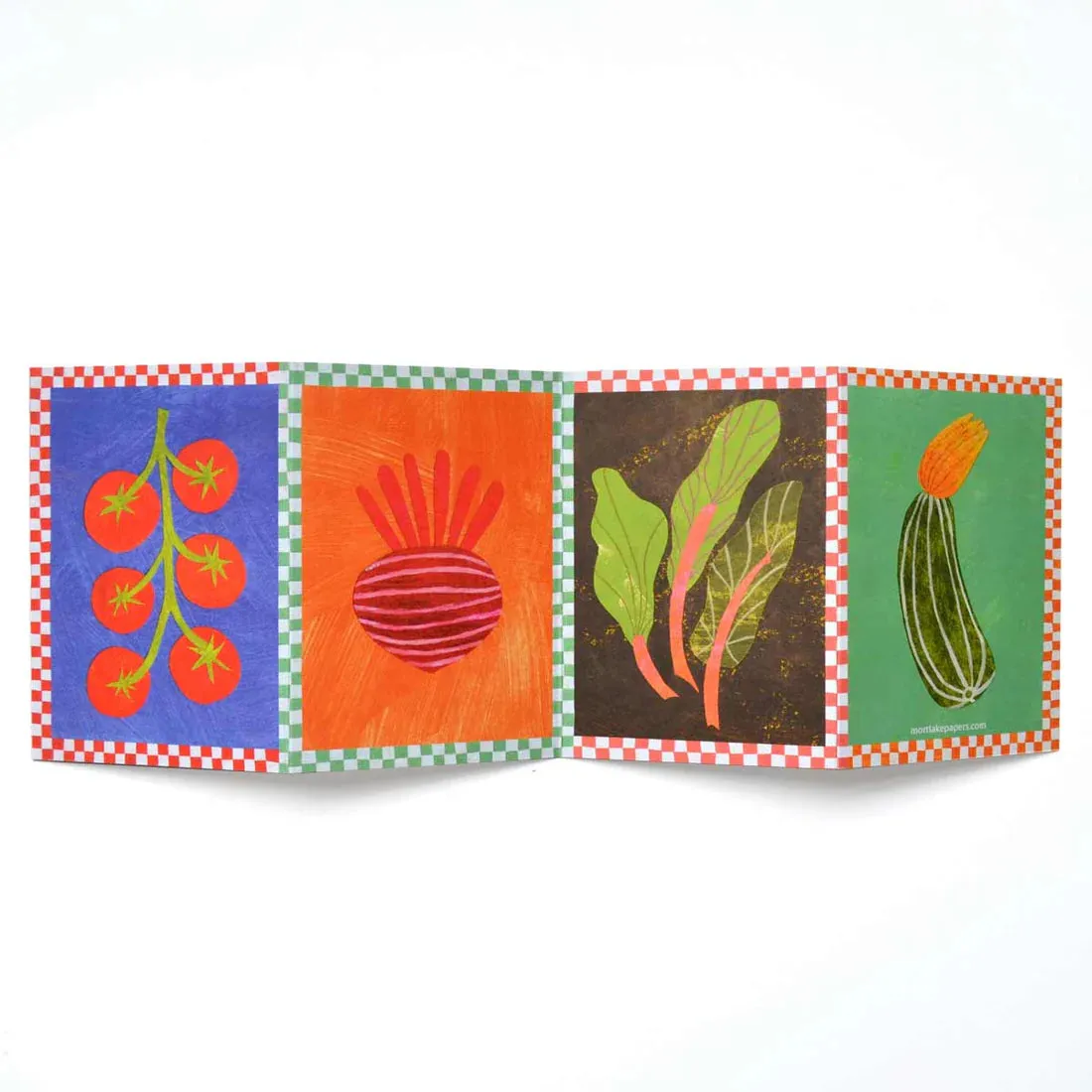 Veg Patch Concertina Card