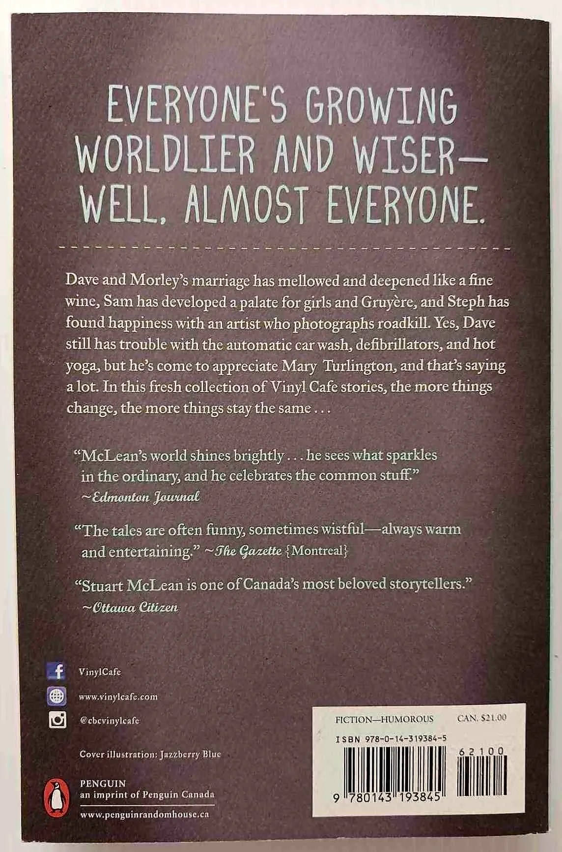 VINYL CAFE TURNS THE PAGE - Stuart McLean