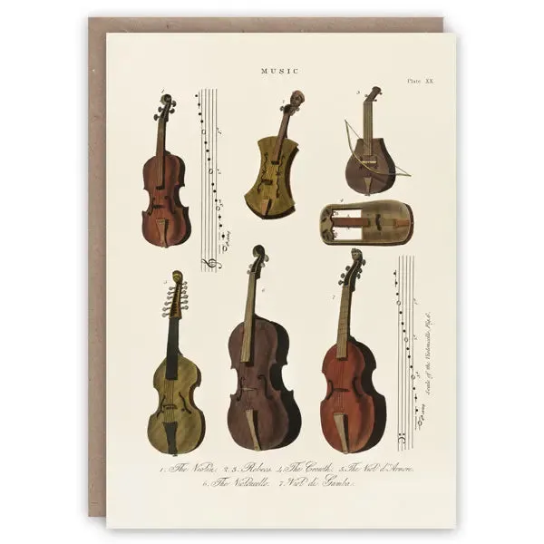 Violins Card