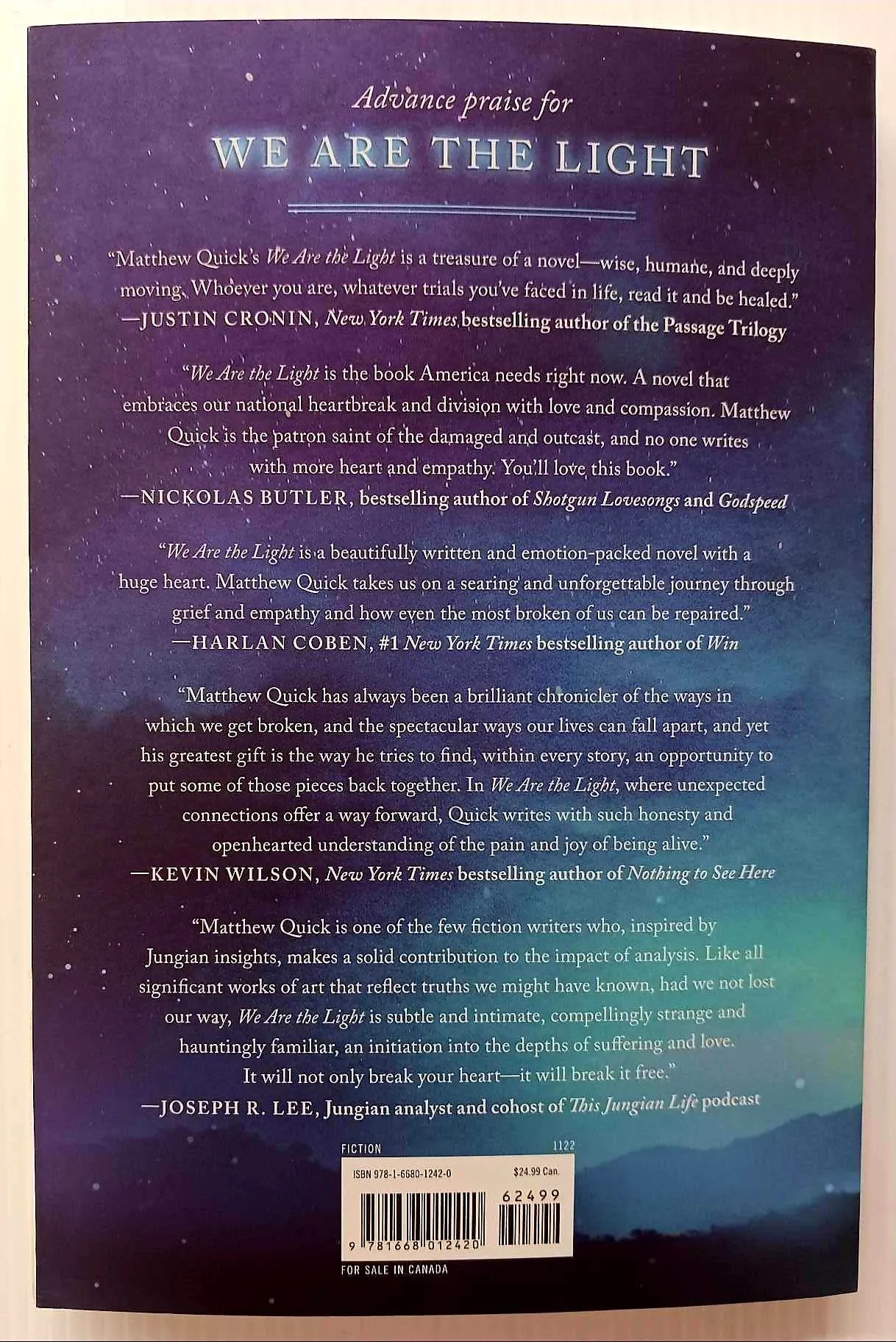 WE ARE THE LIGHT - Matthew Quick