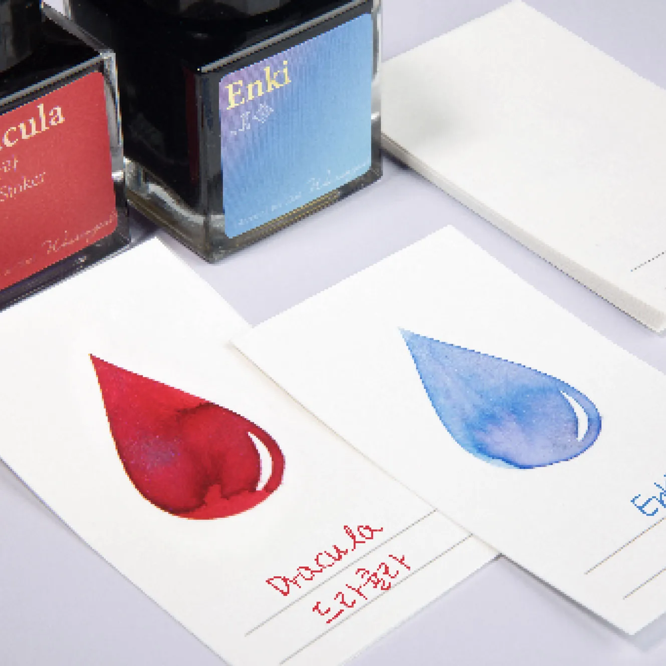 Wearingeul - Ink Swatch Cards - Ink Drop