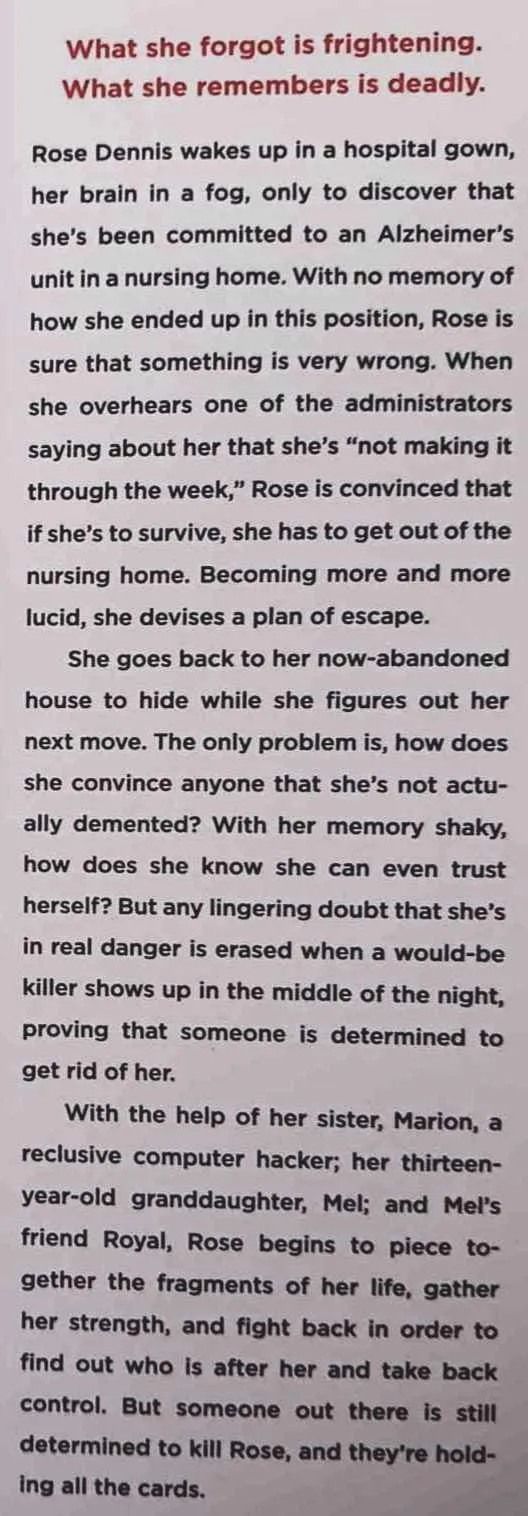 WHAT ROSE FORGOT - Nevada Barr