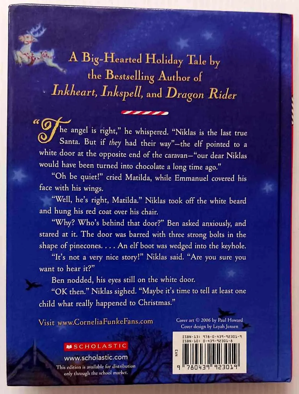 WHEN SANTA FELL TO EARTH - Cornelia Funke