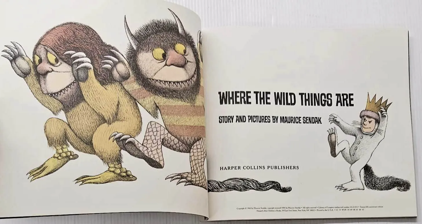 WHERE THE WILD THINGS ARE - Maurice Sendak