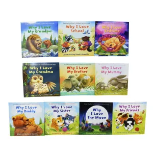 Why I Love My Family 10 Picture Books Children Collection Set By Daniel Howarth - Ages 3  - Paperback