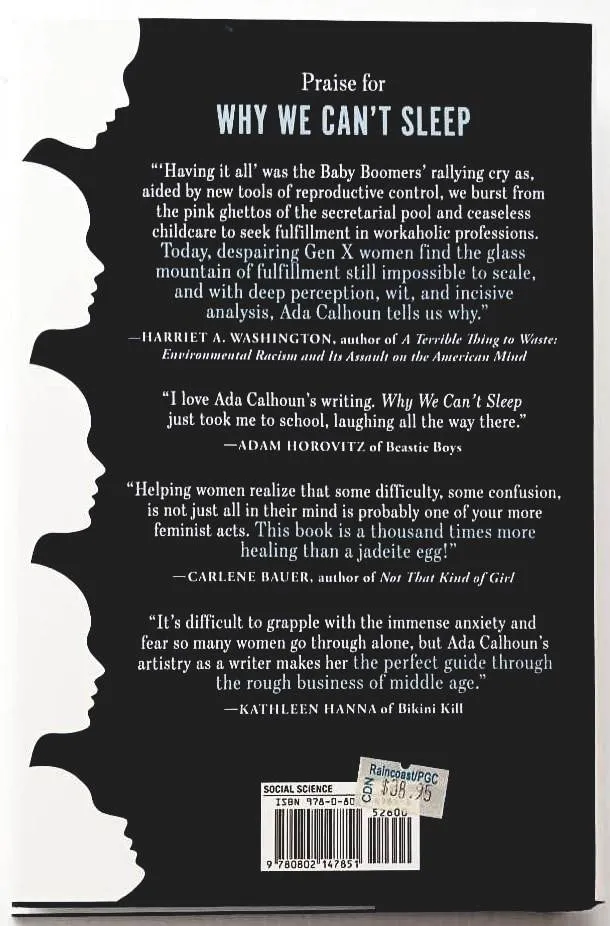 WHY WE CAN'T SLEEP - Ada Calhoun