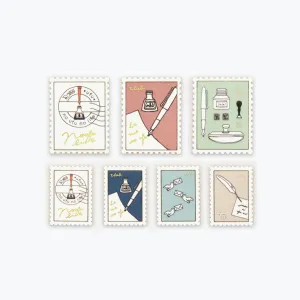 Yama Zakura x  lab - Planner Sticker - Flake - Letter