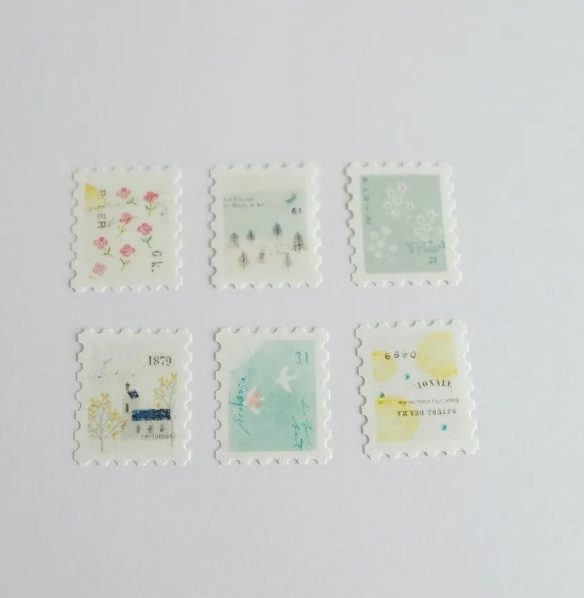 Yohaku - Flake Stickers - Letter
