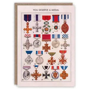 You Deserve a Medal Card