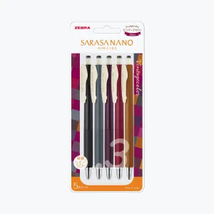 Zebra - Gel Pen - Sarasa Nano - 0.3mm - Vintage B