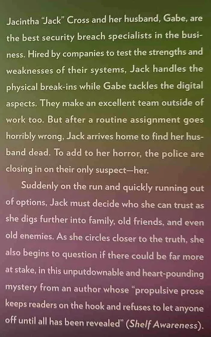 ZERO DAYS - Ruth Ware
